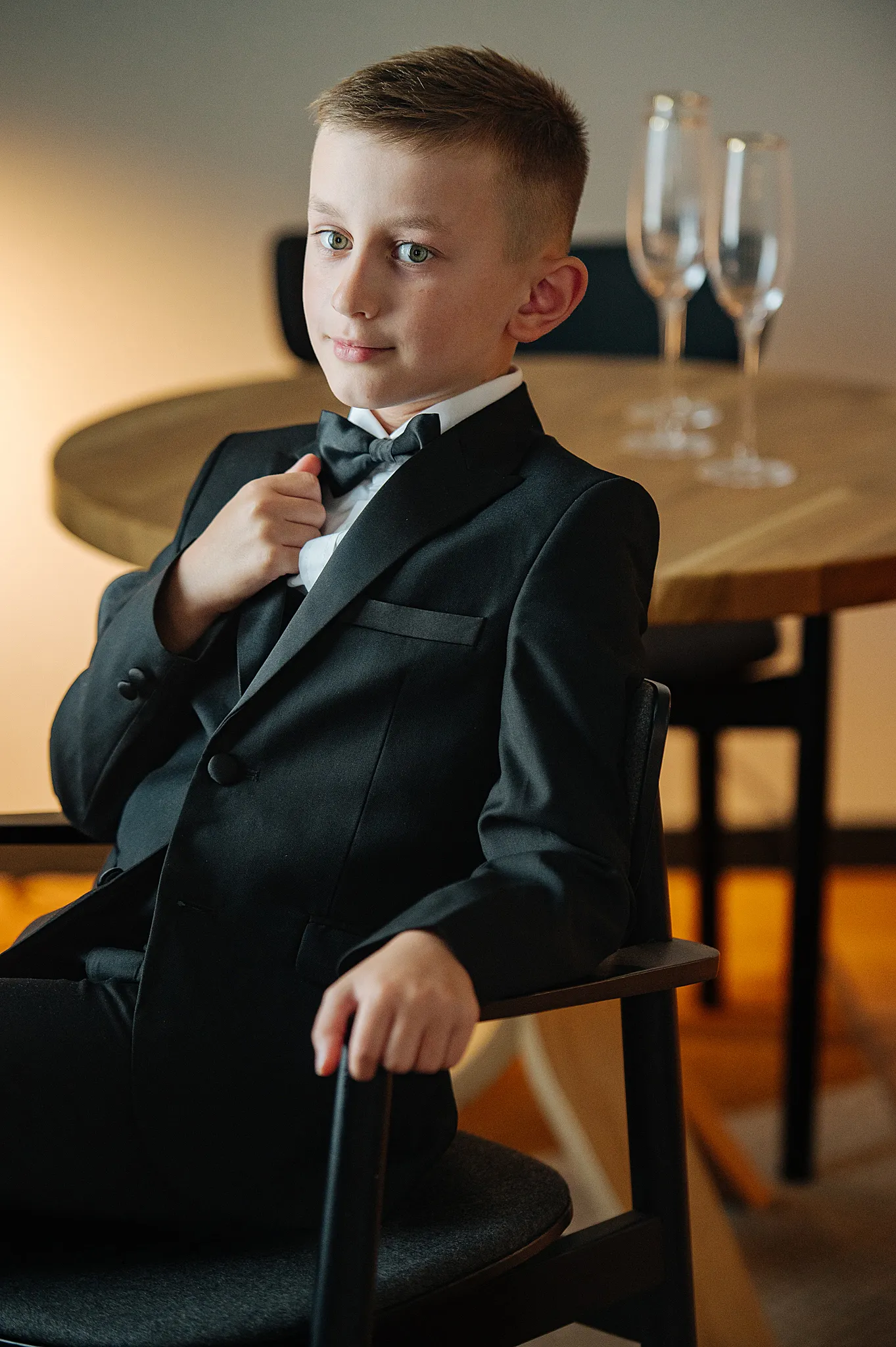 portret dziecka na weselu na slasku studio grygierczyk