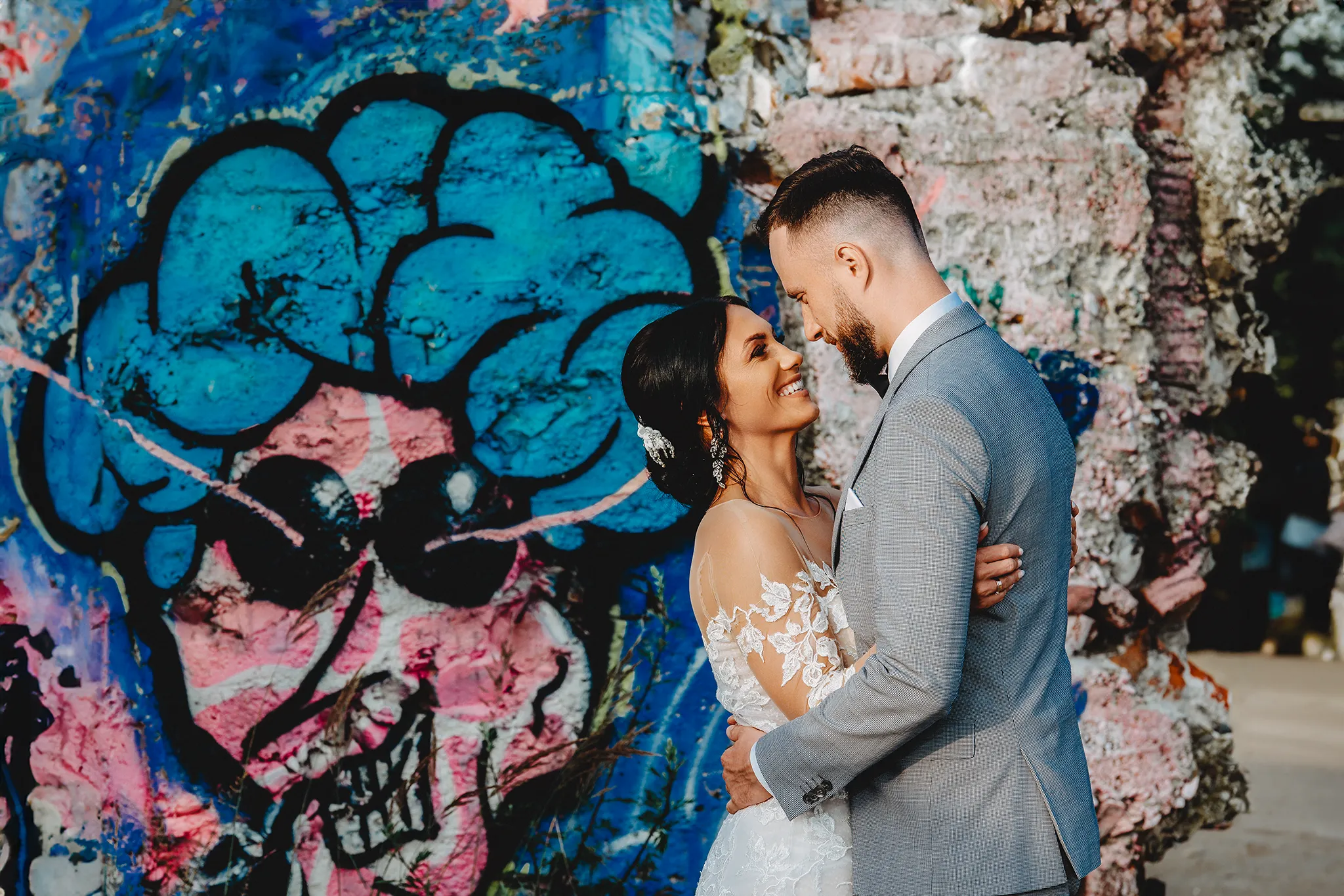 sesja slubna mlodej pary realizowana przez fotografa z Mikołowa